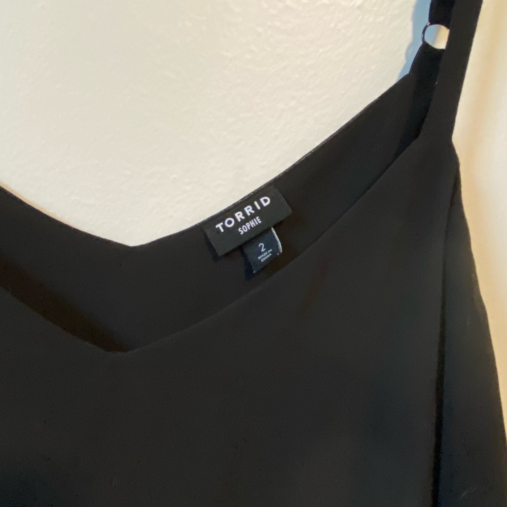 Torrid Black Sophie Top